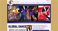 Desktop Screenshot of globaldance.es